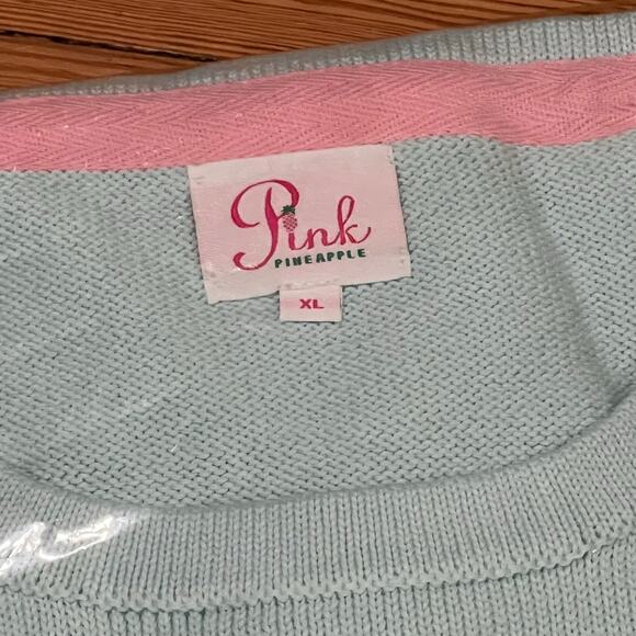 Pink Pineapple Golf Sweater XL - Picture 4 of 5